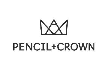 Pencil+Crown logo