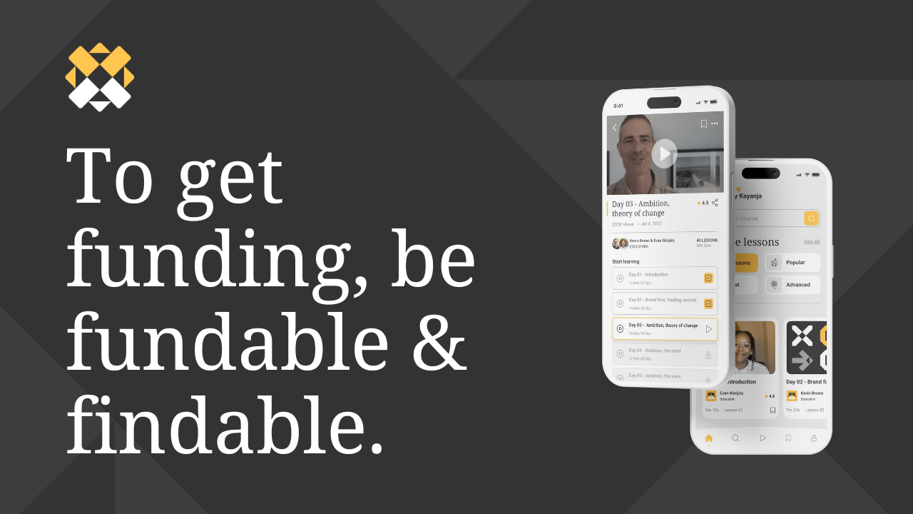 Brand Bootcamp — MIGHTY ALLY — Get fundable & findable